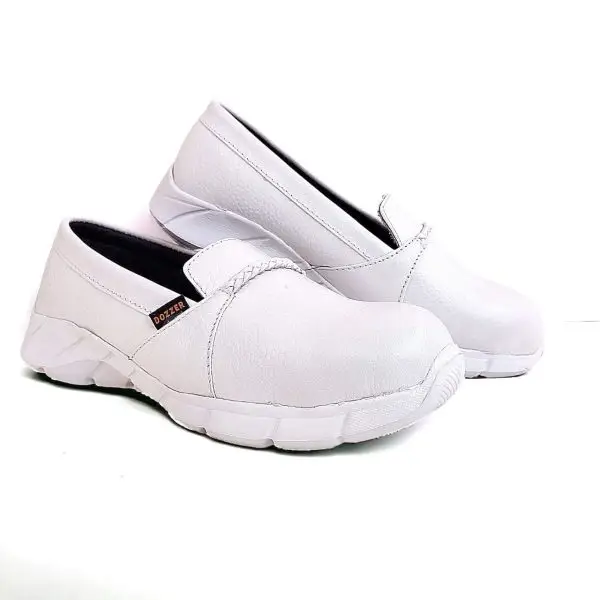 sepatu safety putih ringan untuk wanita